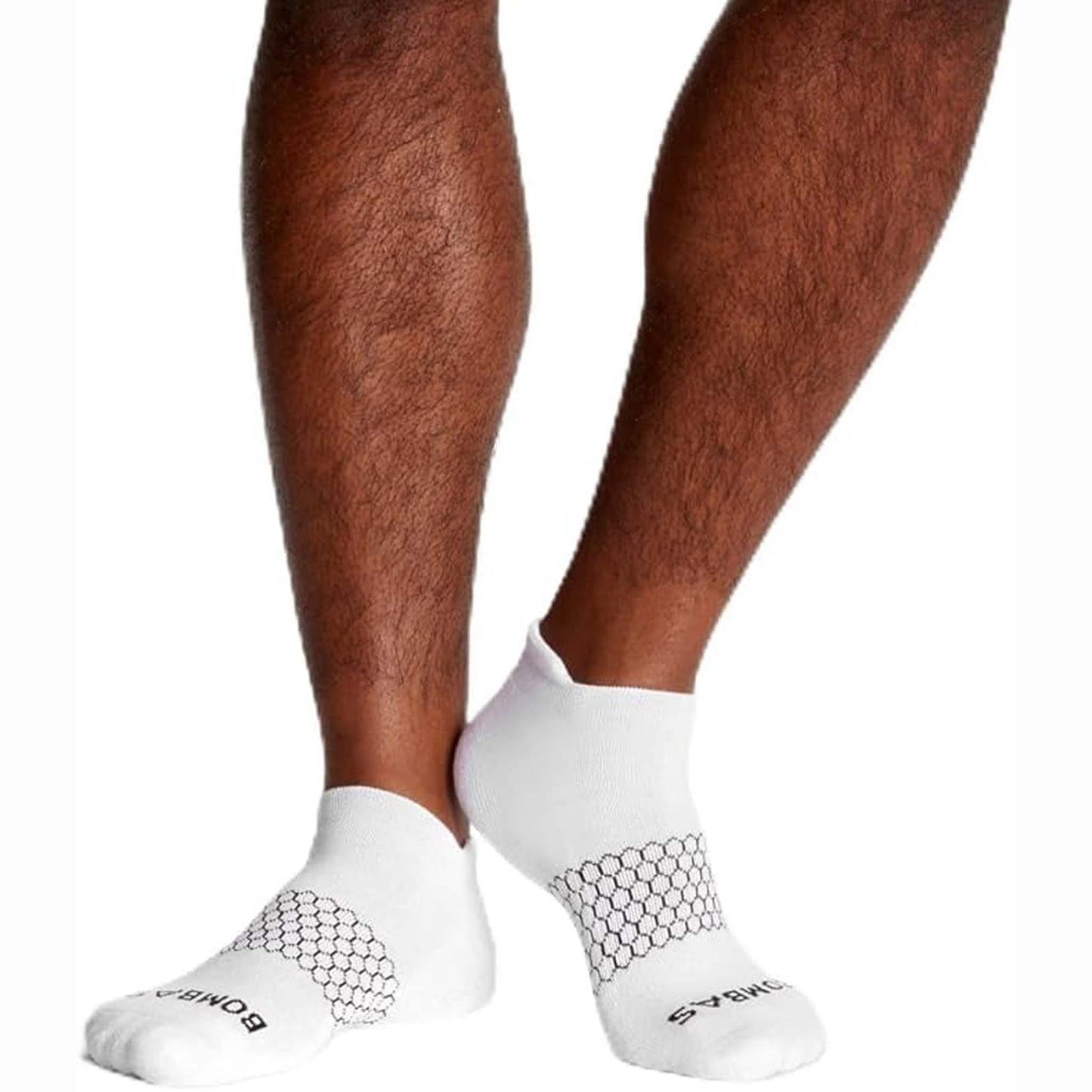 Bombas BOMBAS Men's Originals Ankle Socks White Large (4 Pair)