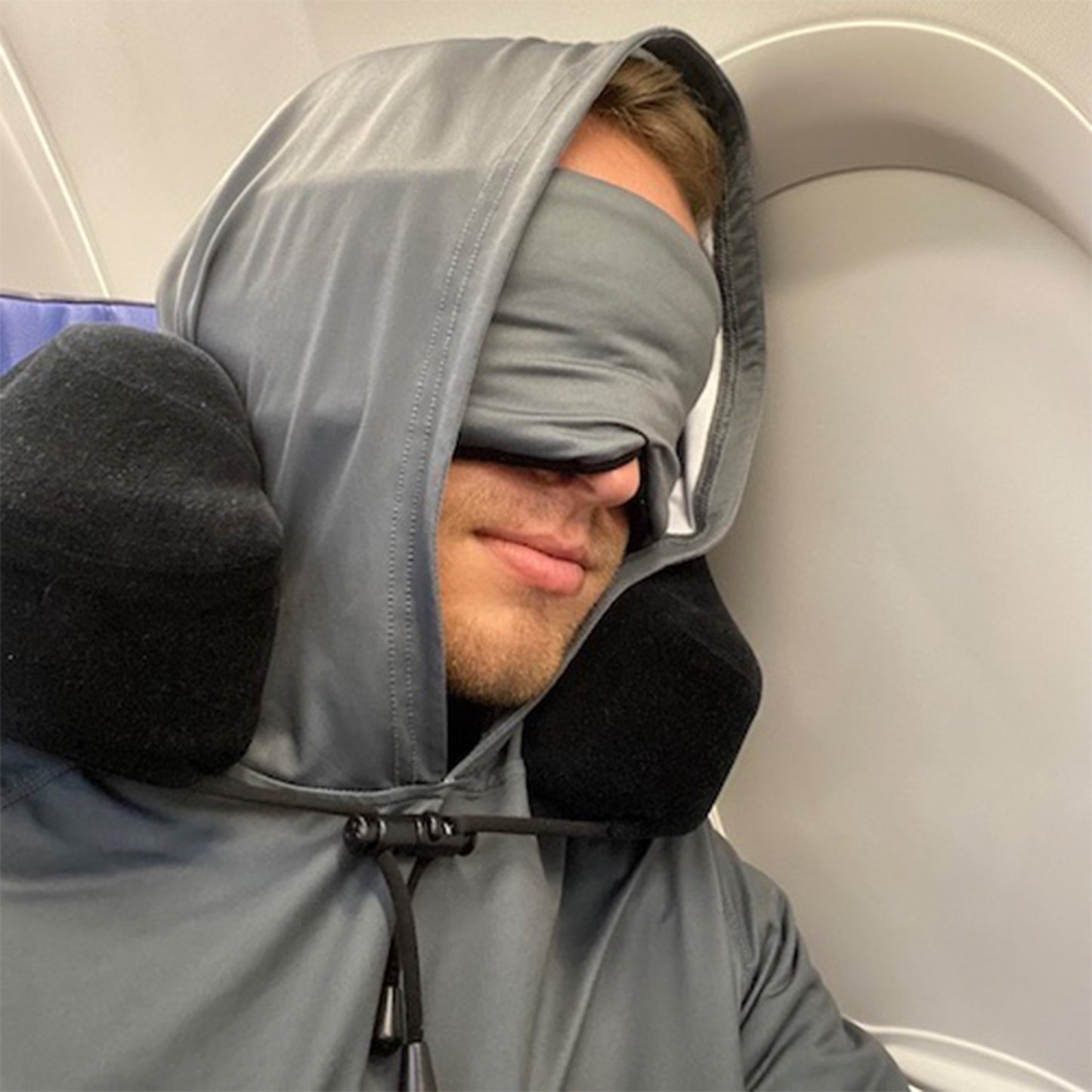 Sleep Hoodie with Integrated Eye Mask for Men Who've Earned Their Sleep