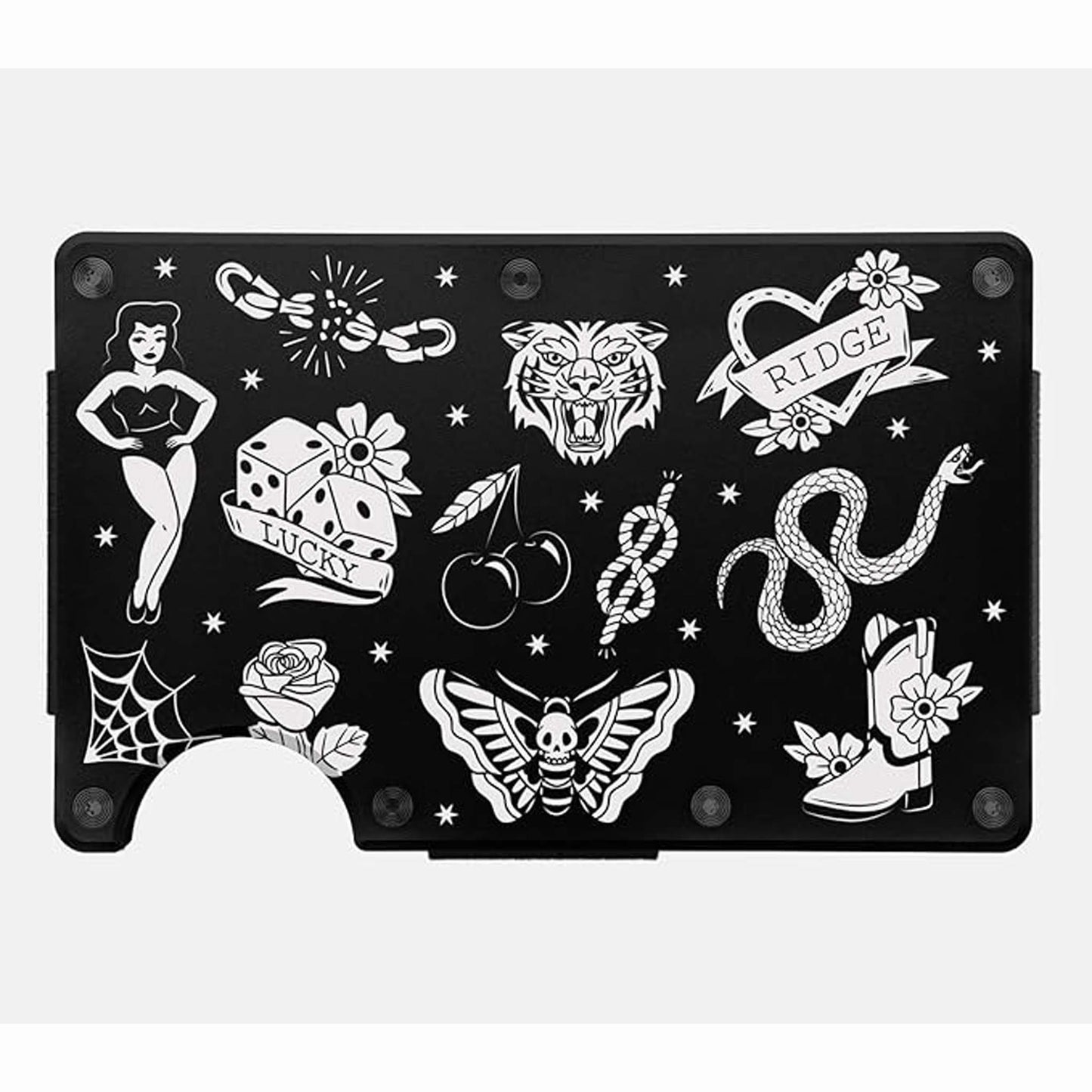 Ridge Wallet with Magsafe - Slim Wallet and Card Holder, RFID Protected